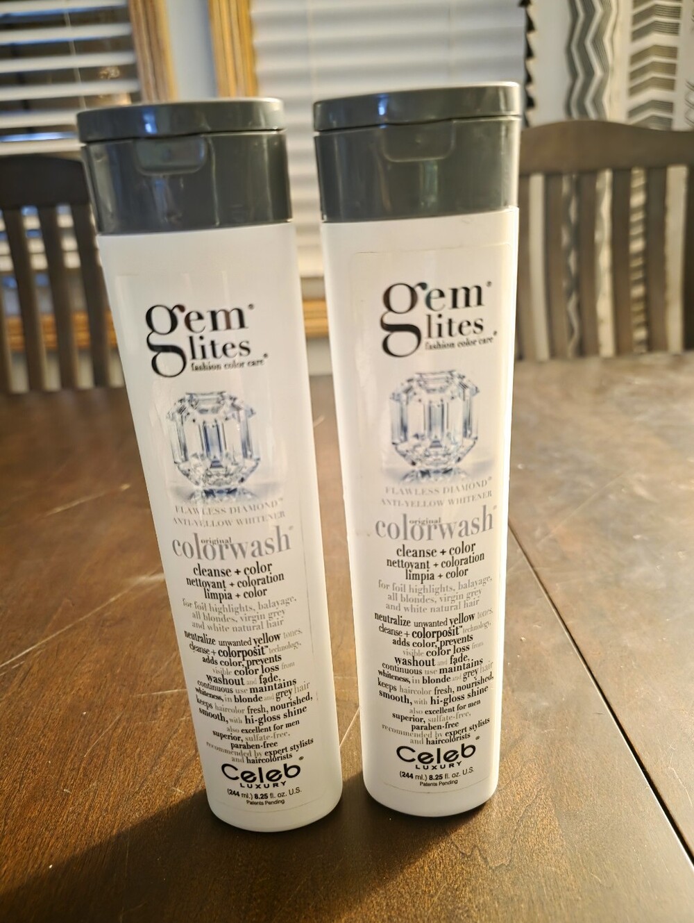 Celeb Luxury Gem Lites Flawless Diamond Colorwash 8.25 oz (X2) Blonde Hair/New